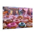 thumbnail image 2 of 1000 PCS Various Doughnut Jigsaw Puzzles 1000 Pieces,High Difficulty Puzzle,Vibrant And Stunning Wooden Puzzle,Gift For Doughnut Lovers,Modern Style Doughnut Puzzle,Unique And Beautiful Design, 2 of 6