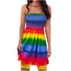 thumbnail image 1 of Vestido de mujer estilo bohemio sin tirantes con banda elástica vestidos sin mangas con estampado floral Fridja  hjkh3396, 1 of 8