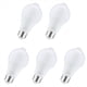 thumbnail image 1 of 5X Bombilla de Luz con Sensor de Movimiento de 12W, Bombilla LED de Seguridad Activada por Movimiento para Exteriores / Interiores, 1000LM, E26 / B22,3500K Cálido, 1 of 5