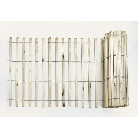 - Natural Wood Snow/Sand Fence, 4 ft. X 50 ft.