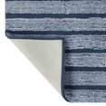 thumbnail image 3 of Mineral Spring Pure Bath Home Stripe Tufted Polyester 2 Piece Bath Rug Set, Balance Blue, 17" x 24" & 20" x 32", 3 of 7