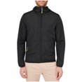 thumbnail image 1 of Society of Threads Mens Solid Windbreaker Jacket, Black, Small, 1 of 1
