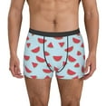 thumbnail image 1 of Lukts Watermelon Pattern Men's Underwear Covered Waistband Boxer Briefs-X-Large, 1 of 5