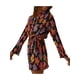 thumbnail image 4 of VISgogo Vestido de camisa con botones para mujer, mini vestido plisado de manga larga con cuello en V y cinturón VISgogo moda, 4 of 9