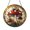 Acrylic 3.5 Inch, variant on Cottagecore Snail Glass Suncatcher Window Hanging Decor, Mushroom Light Catcher Accent, Thoughtful Gardener Gift