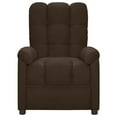 thumbnail image 2 of vidaXL Electric Massage Chair Dark Brown Fabric, 2 of 5
