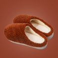 thumbnail image 4 of "Aayomet winter slippers for women Women's Slip on Fuzzy House Slippers Memory Foam Slippers Scuff Outdoor Indoor Warm Plush Bedroom Shoes with Fur Lining,Brown 7", 4 of 4