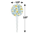 thumbnail image 6 of Capriccio Lemons Cupcake Picks Toppers Decoration Set of 6, 6 of 7