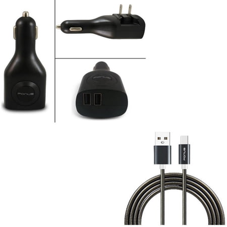 3ft Metal USB Cable w 2-Port USB Car Home Charger G5D for LG V35 ThinQ  Q7 Plus  G Pad X II 10.1  V50 ThinQ 5G  Stylo 4 Plus  Google Nexus 5X  G8 ThinQ  G7 ThinQ  5 price history on PriceWatchPro