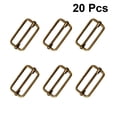 thumbnail image 4 of EeaseCA 20PCS Slide Belt Connection Roller Buckles Bag Strap Adjustable Metal Pin Buckles for Backpack Suitcase Clothes(Bronze), 4 of 5