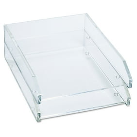 Storex Executive Letter Tray Glass Case Of 4 Walmart Com Walmart Com