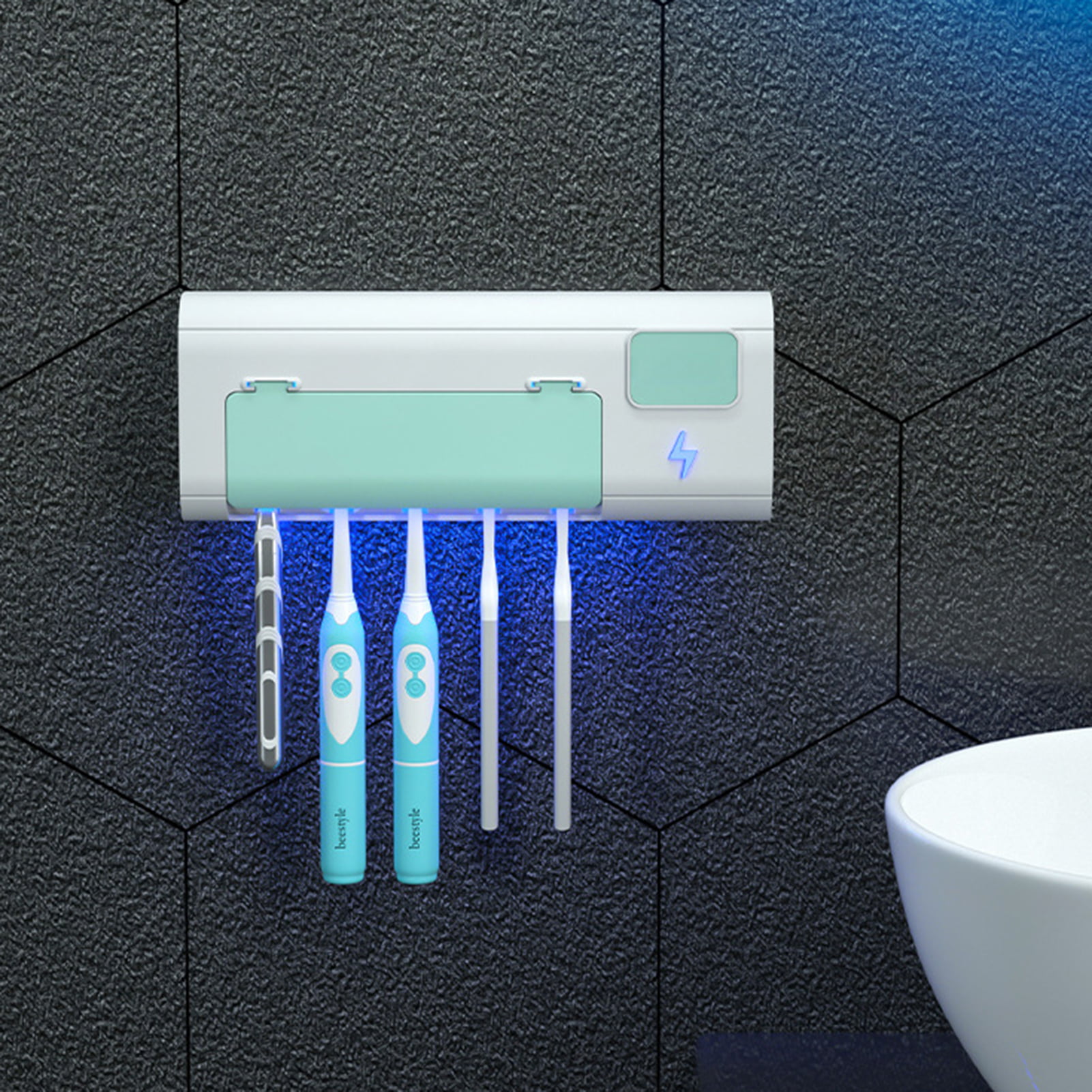 Charging Plug Bathroom accessories Toothbrush Holder Toiletries Razor Mobil 