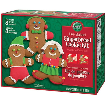 Gingerbread Man Pre Made Kit Decorate It Yourself 3 99 Al Com Christmas Gingerbread Cookie Decorating Ideas Use Airheads Candy To Cut Out Clothes And