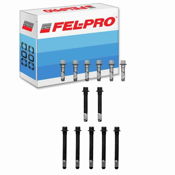 Fel-Pro Cylinder Head Bolt Set compatible with Chevrolet Silverado 1500 4.3L V6 1999-2013