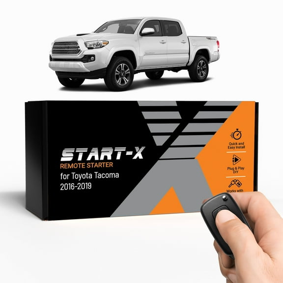 Start-X Remote Starter Kit for Toyota Tacoma 2016-2019 with Push-to-Start Ignition