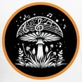 thumbnail image 3 of CafePress - Cottagecore Music Mushroom - Men's Long Sleeve Light Pajama Set, 3 of 7