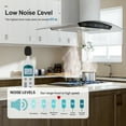 thumbnail image 5 of ​ BRANO 36inch Island Range Hood  in Stainless Steel, 900 CFM, Voice/Gesture/Touch Control, 5 of 10