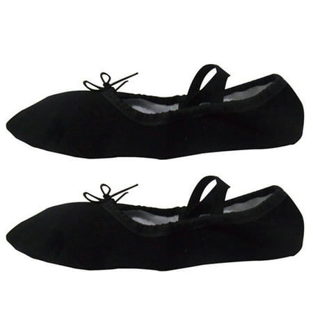 

huanledash Women Men Soft Anti-Slip Sole Adults Dance Ballet Shoes Gymnastics Shoes