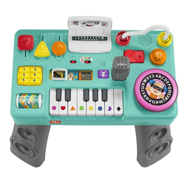 フィッシャープライス DJテーブル＆ピアノ Fisher-Price Laugh & Learn Mix & Learn DJ Table Musical Learning