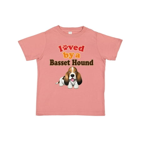 

Inktastic Basset Hound Dog Lover Gift Gift Toddler Boy or Toddler Girl T-Shirt