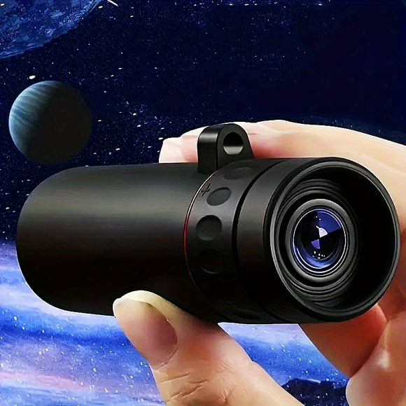 QUTETN 1pc High-Power 8X HD Magnification Monocular Telescope- Portable, Ideal for Outdoor Adventures, Hunting, Travel & Concerts- Perfect Gift for Halloween, Christmas, Black Friday