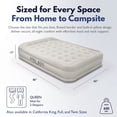 thumbnail image 6 of King Koil 13" Queen Air Mattress with Built-in High-Speed Pump - CNN Underscored Top Pick, Sleeps Like a Real Bed, Inflates in 2 Minutes, 600 lb Capacity for Guests, Camping, Home, 1-Year Warranty, 6 of 8