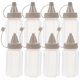 thumbnail image 3 of BRIGHTFUFU 8pcs Botellas exprimidas de la ensalada de plástico Botellas de aderezo de la cocina Gadgets, 3 of 7