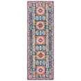 thumbnail image 2 of SAFAVIEH Aspen Kapoor Floral Wool Runner Rug, Blue/Red, 2'3" x 7', 2 of 8