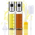 thumbnail image 1 of Oil Sprayer Olive Oil Sprayer For Cooking 4 In 1 Refillable Oil And Vinegar, 1 of 5
