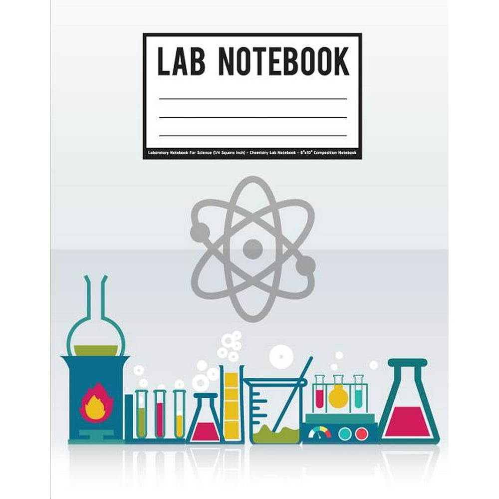 Lab Notebook Laboratory Notebook For Science (1/4 Square inch
