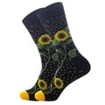 thumbnail image 1 of Harpily 6 Pairs Of Spring and Autumn New Printed Men's Medium Tube Socks, 1 of 4