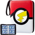 thumbnail image 1 of Carpeta HUOGUO con 4 bolsillos para cartas de Pokémon con 50 hojas, 1 of 4
