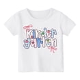 thumbnail image 3 of JAJAHO Kids Girls First Day Of Kindergarten Shirt Back to School Tees Tops Short Sleeve Crew Neck T Shirts, 3 of 5