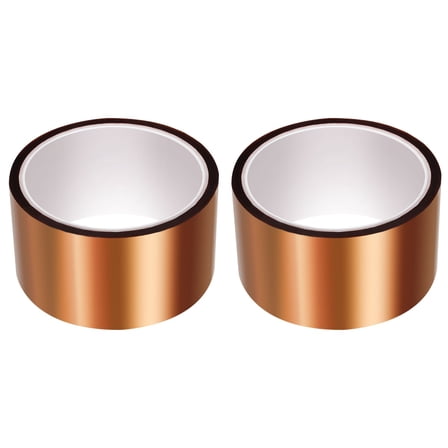 2 Count Magnetic Tape Silicone Band Rolls of Tape Polyimide Film Tape Heat Resistant Adhesive Tape Polyimide Tape