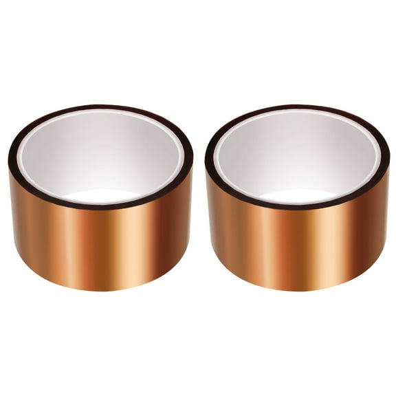 2 Count Magnetic Tape Silicone Band Rolls of Tape Polyimide Film Tape Heat Resistant Adhesive Tape Polyimide Tape