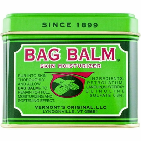Vermont's Orig Bag Balm Hand & Body Skin Moisturizer, Soften Dry Skin, 8 Oz, 2-Pack