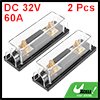 thumbnail image 2 of Unique Bargains 2pcs Black Vehicle 30 Amp ANL Fuse with In-Line Holder Electrical Protection Fusible, 2 of 8