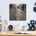 thumbnail image 6 of Luxe Metal Art 'City Street Ride Paris' by Alan Blaustein Metal Wall Art, 12"x12", 6 of 8