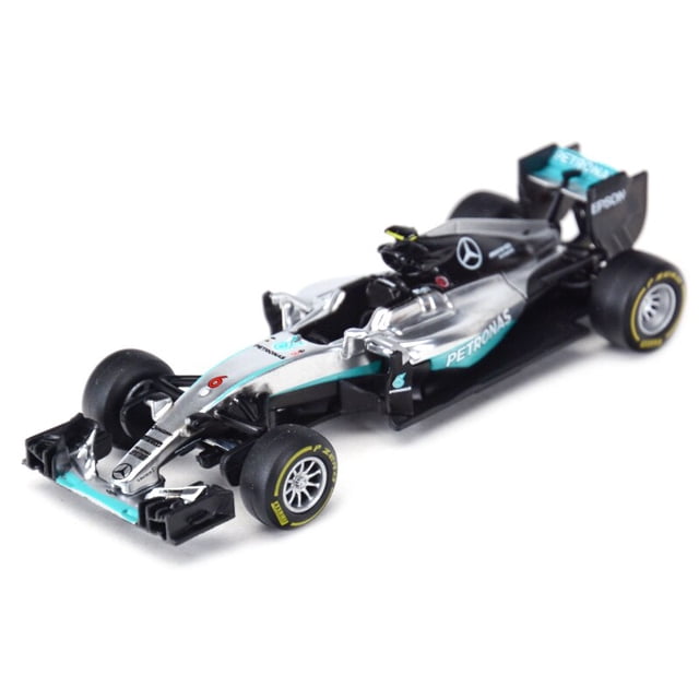 Bburago-coche de carreras de Fórmula 1:43 Ferrari 2022, F1-75, W13, MCL36, RB18, SF90, SF71H, SF70H, F1, simulación estática, aleación fundida a presión Fivean unisex