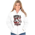 thumbnail image 4 of Street Fighter Natural Born Legend Unisex Plus Size Zip Hoodie Brisco Brands 3X, 4 of 5