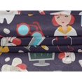 thumbnail image 5 of oneOone Velvet Eggplant Purple Fabric Tool Sewing Craft Projects Fabric Prints By Yard 58 Inch Wide, 5 of 7