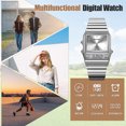thumbnail image 2 of SKMEI Men Watch Digital Sports Watches for Womens Mens Multifunction Waterproof Wristwatch with 3Time/Alarm/Chronograph, 2 of 7