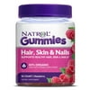 Natrol Hair, Skin & Nails Gummies, Raspberry flavor, 90 Count
