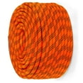thumbnail image 3 of Nylon Pulling Rope, 1/2" x 100 FT Double Braid Polyester Rope, 6000LBS Breaking Strength High Force Polyester Resistant UV Resist for Arborist Gardening Marine, 3 of 6