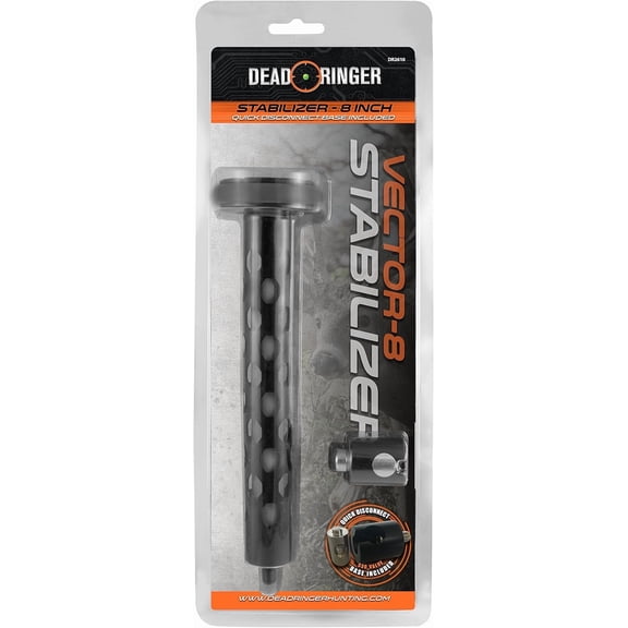 Dead Ringer Vector Bow Stabilizer with Quick Disconnect | Compound Black Bow Stabilizer