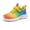 Rainbow, variant on Kid Boys and Girls Breathable Mesh Casual Athletic Sneakers for Jogger, Running, Tennis, Back To School