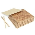 thumbnail image 1 of Gymax 12 Pieces EVA Foam Floor Interlocking Tile Mat w/ Natural Wood Grain, 1 of 10