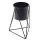 thumbnail image 1 of Soporte de Metal para Plantas Decoración de Jardines, Jardines, Ingeniería Un negro, 1 of 9