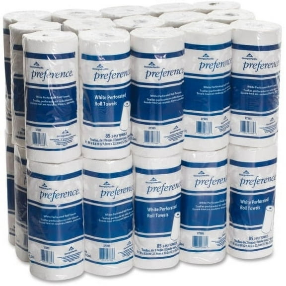Roll Paper Towels 2 Ply - 8.80" x 11" - 85 Sheets/Roll for Healthcare, Food Service - 30 / Carton