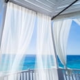 thumbnail image 6 of Outdoor Pole Mounted Mosquito Net Curtains for Gazebo, Mesh Screen Drapes for Porch, Patio, Wedding, and Sun Protection, 6 of 6